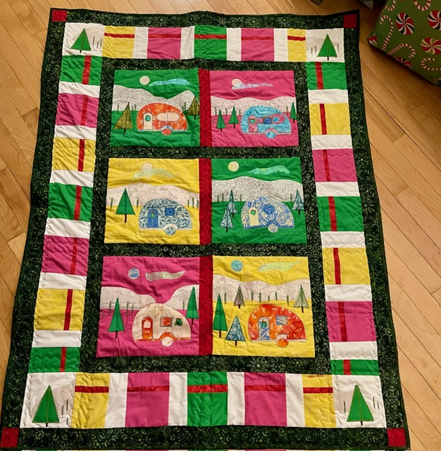 Camping on Snowy Mountain                     December 2023 Island Batik Ambassador&nbsp;Challenge