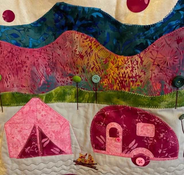 Camping Totes                                          August 2023 Island Batik&nbsp;Challenge
