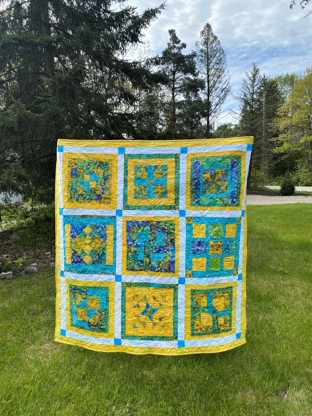 Sunny Meadow Sampler                            Island Batik Tool Craze Blog&nbsp;Hop