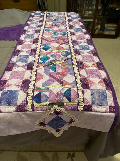 Island Twilight Bed Runner                        Island Batik June 2023&nbsp;Challenge